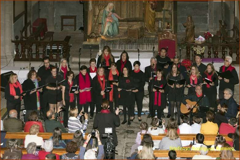 Momento del encuentro (Foto Ildefonso Rodríguez)